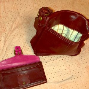 Purse and wallet set